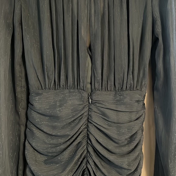 Shimmery Blue Dress - Picture 5 of 8